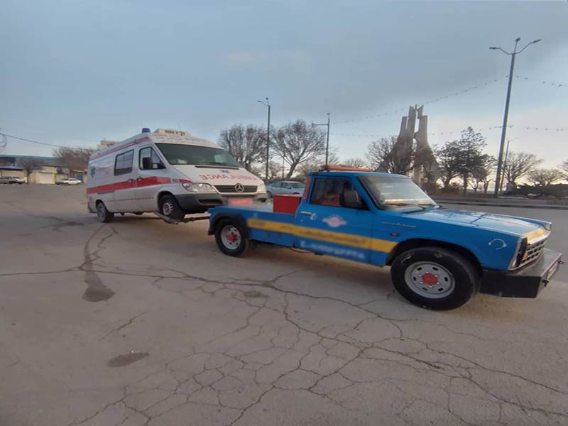 یدک کش شبانه روزی تهران